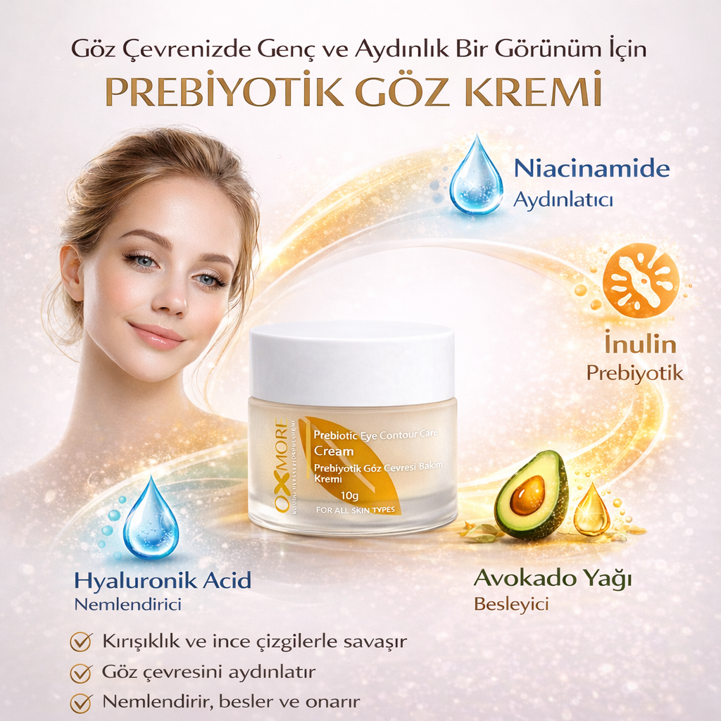 Prebiyotik Göz Çevresi Bakım Kremi 10g