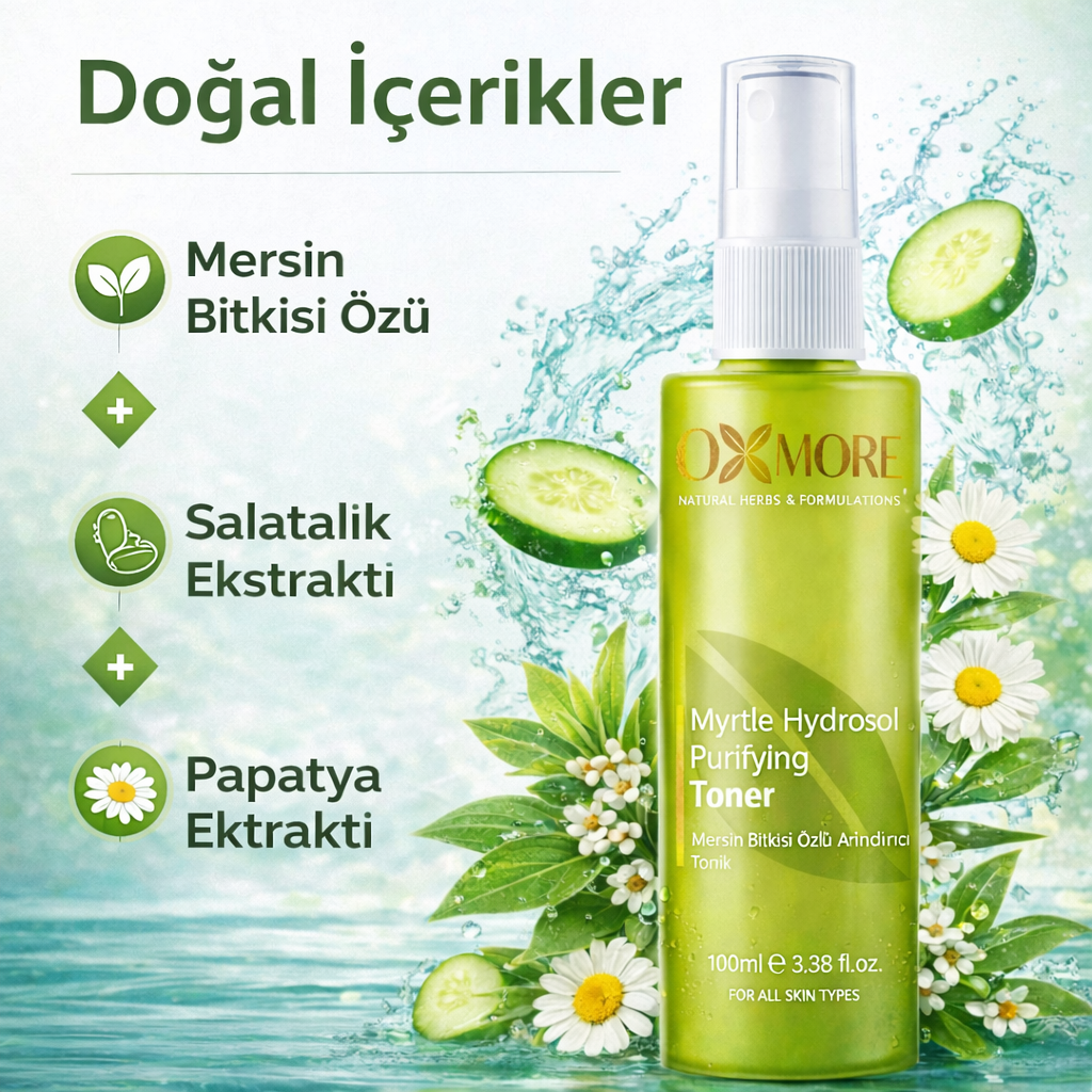Mersin Bitkisi Özlü Arındırıcı Tonik 100ml